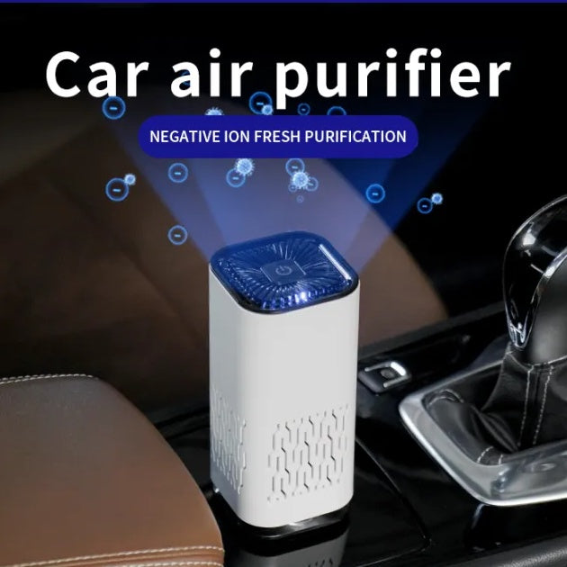 Car Air Purifier Portable Negative Ion Generator Remove Formaldehyde
